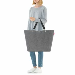 Reisenthel Shopper XL Twist Silver -Reisenthel Verkauf ZU7052 4 900x900